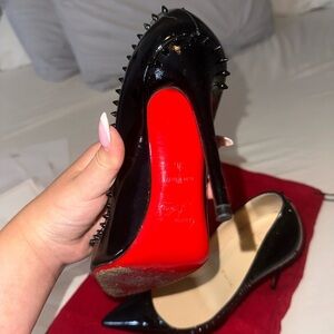 Authentic Christian Louboutin Spiked Heels